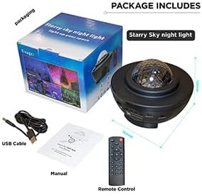 Star Projector Galaxy Light with Bluetooth Speaker, Multiple Colors Dynamic