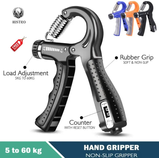 Histro Automatic Counting Hand Gripper Adjustable Resistance Automatic Counting Non